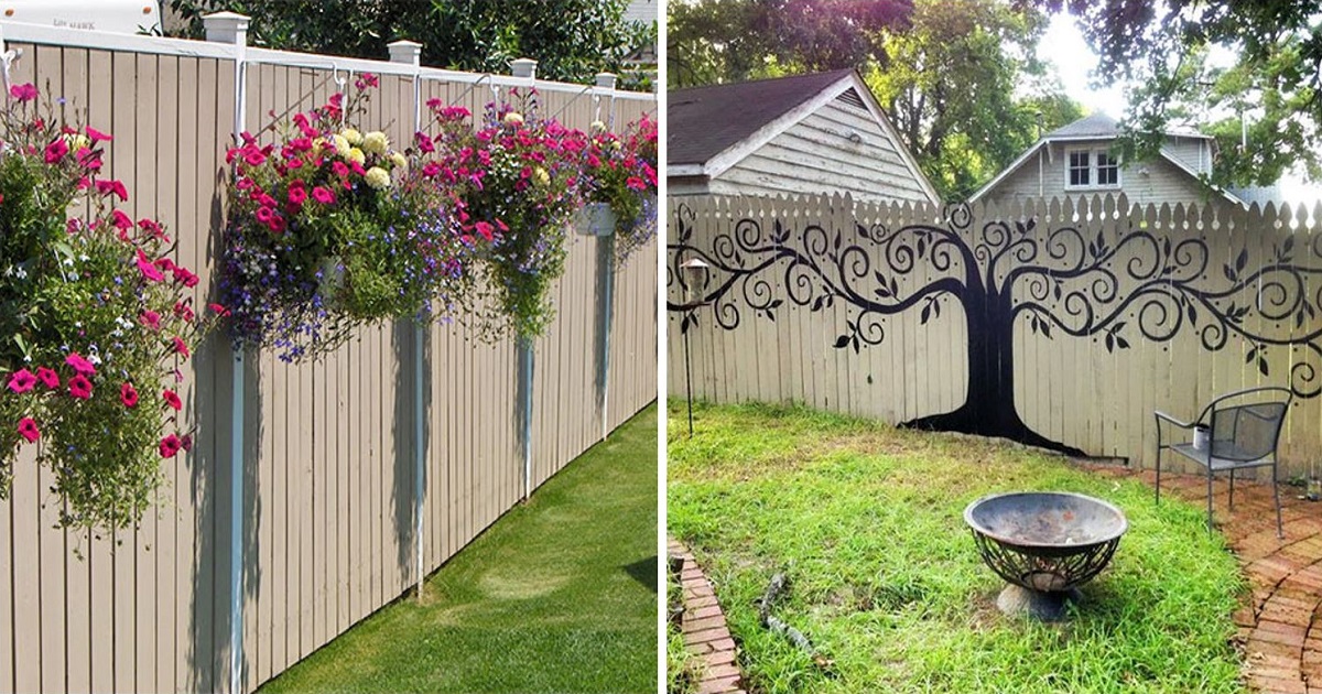 Creative Ways to Decorate Your Fence